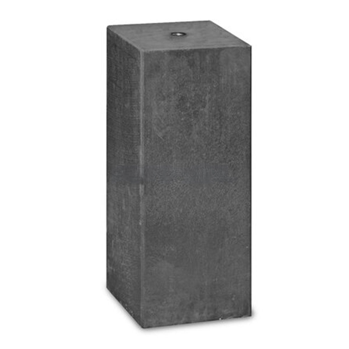 Betonpoer Antraciet Zonder Facetrand 12 x 12 CM Schroefhuls M16