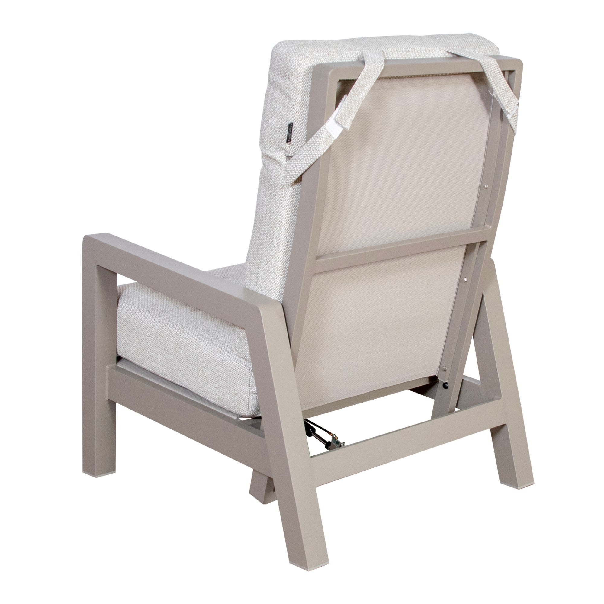 Valerie Loungeset met Verstelbare Tafel en Stoelen