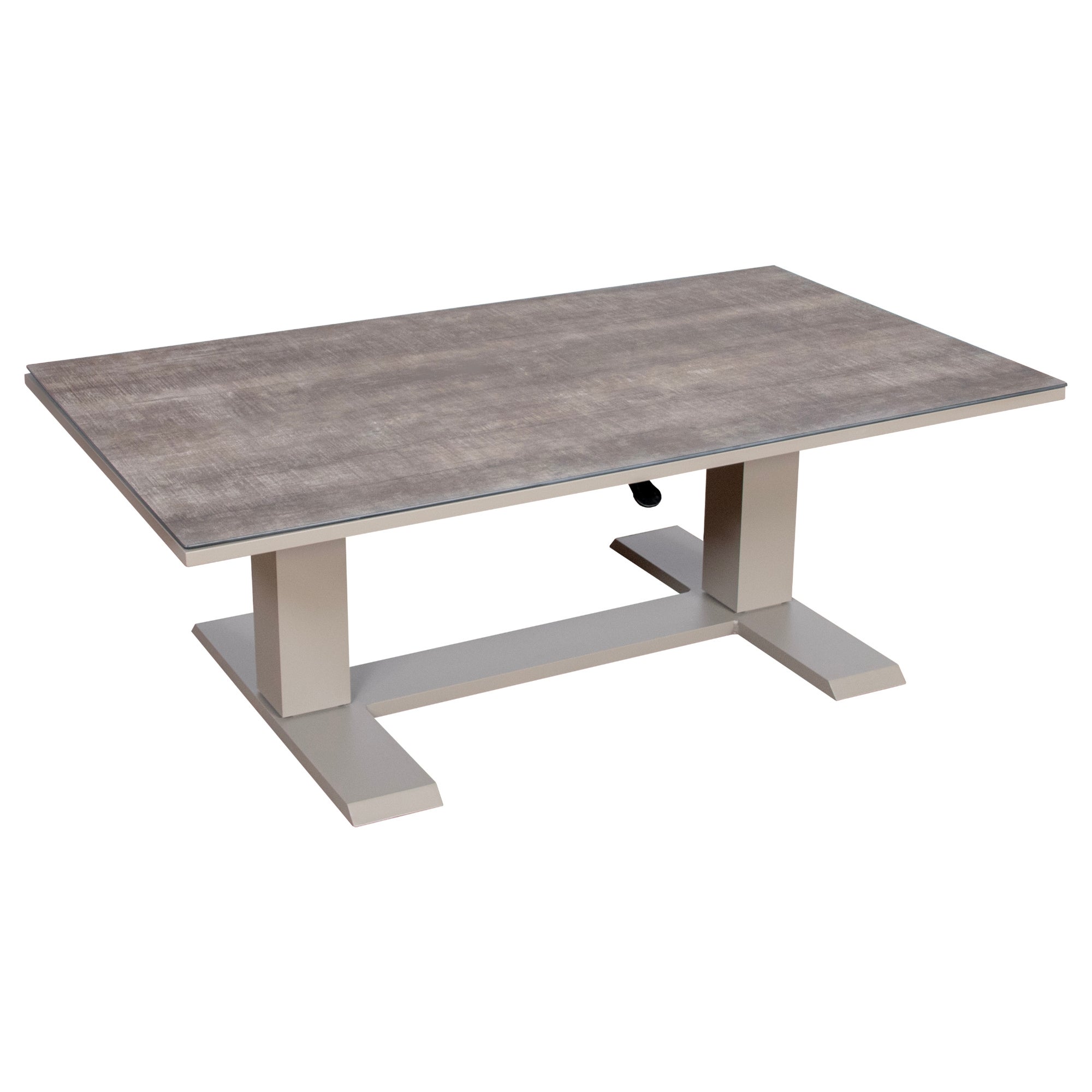 Valerie Loungeset met Verstelbare Tafel en Stoelen