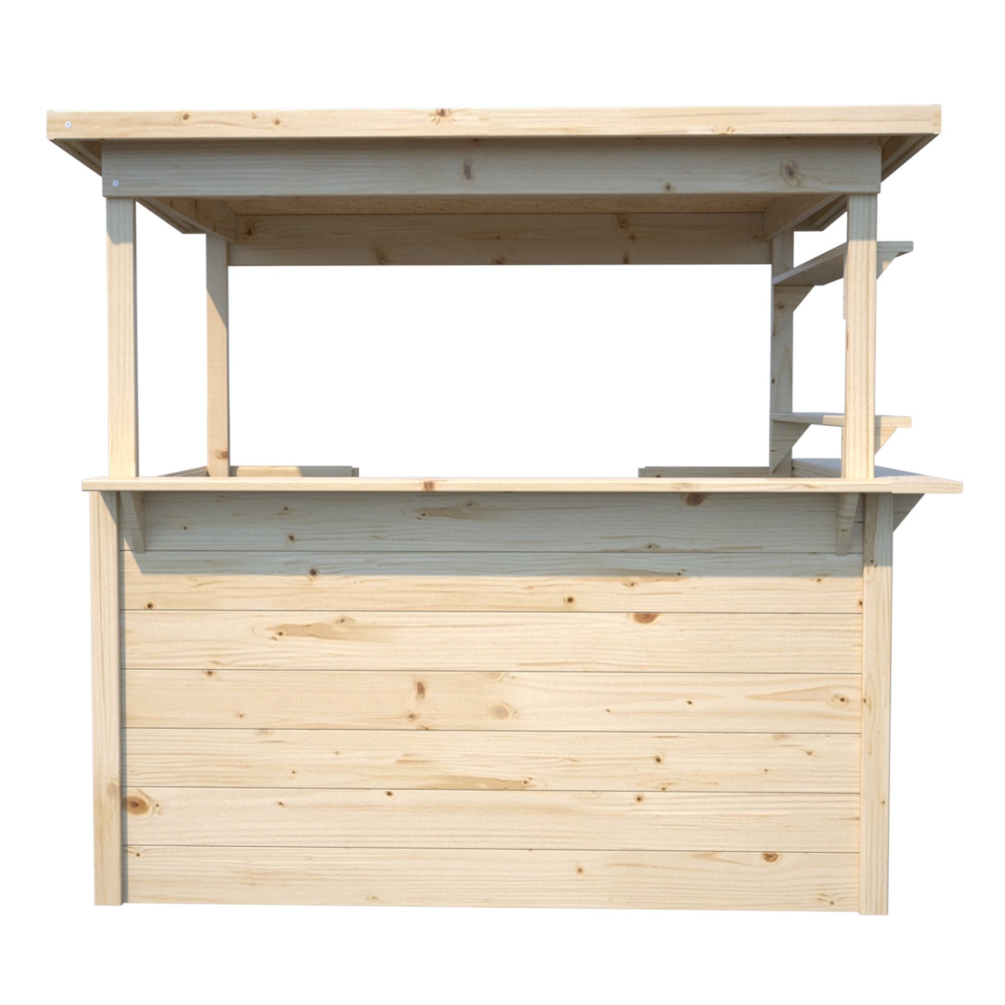 Soulet Houten Kraam Speelhuis Playa met Bitumen Dak - 131 x 83 x 118 cm