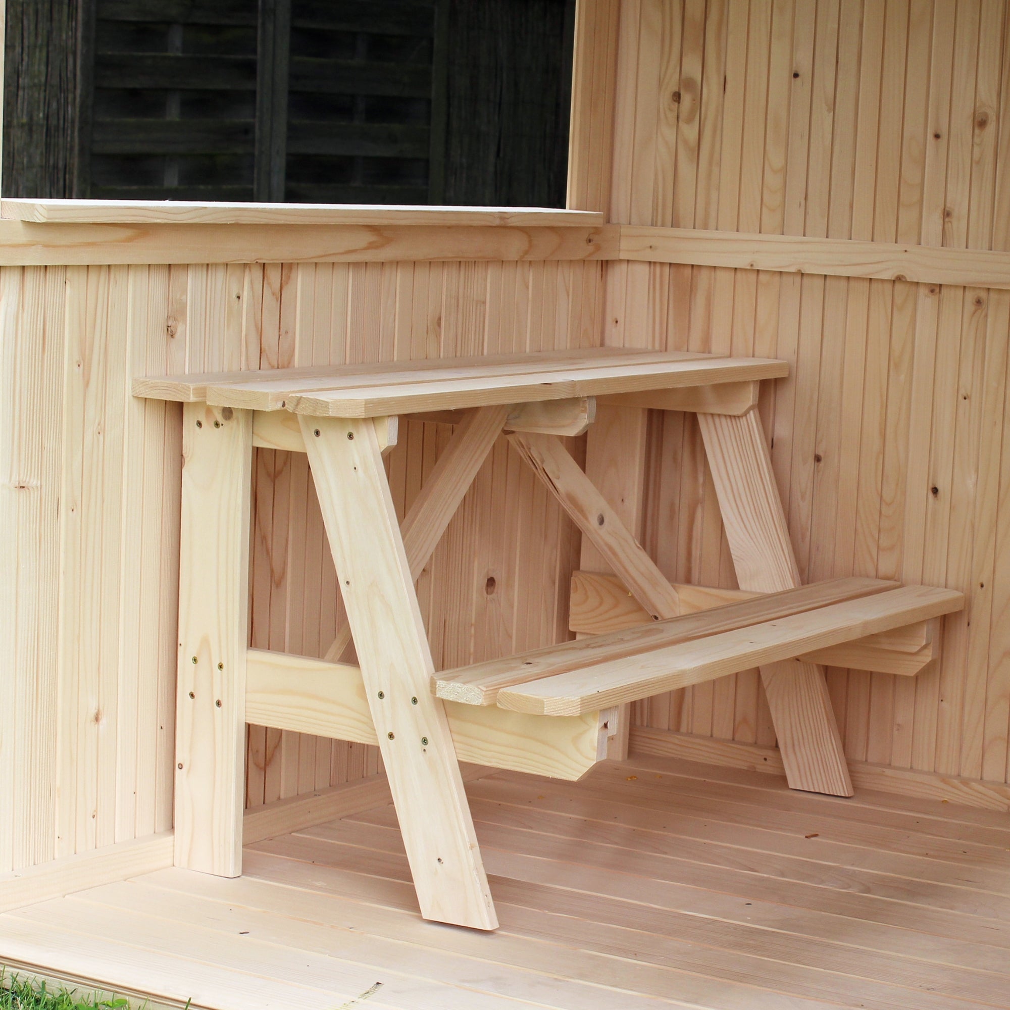 Soulet Speelhuis Jazz Hout 242 x 143 x 160 cm