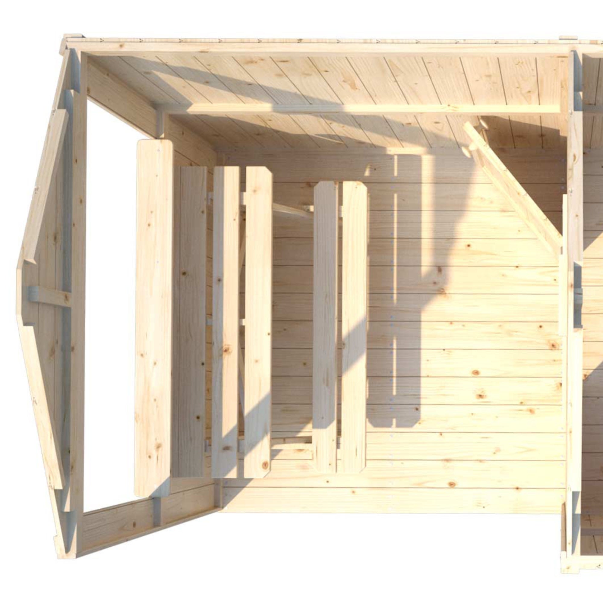 Soulet Speelhuis Jazz Hout 242 x 143 x 160 cm